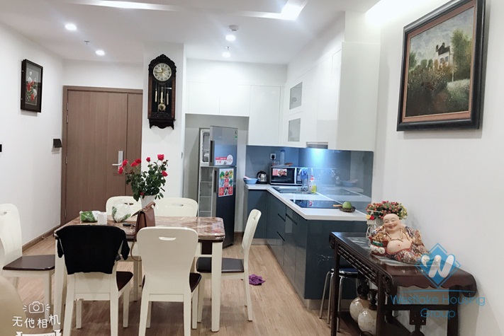 Furnished two bedrooms apartment for rent in Vinhome Metropolis, Ba Dinh district, Ha Noi